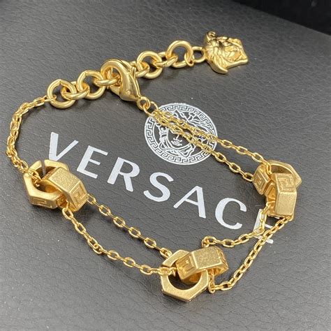 replica versace bracelets|versace bracelet 18k gold.